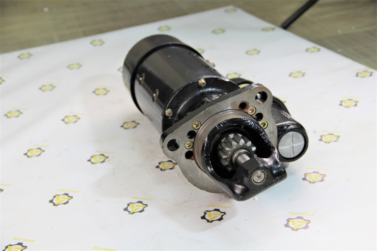 Стартер двс Shanghai C6121 закрытый бендикс 12зубьев