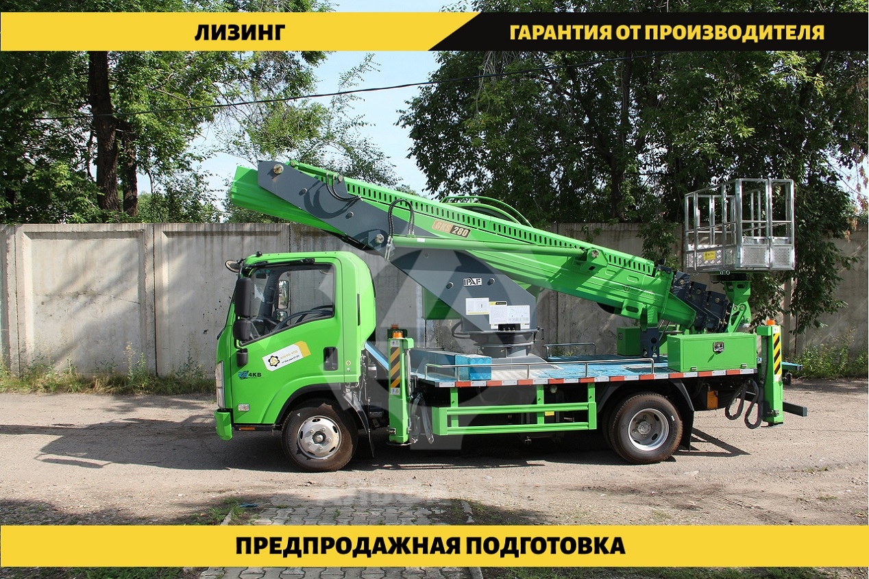 Автовышка на шасси Isuzu Elf 28 м