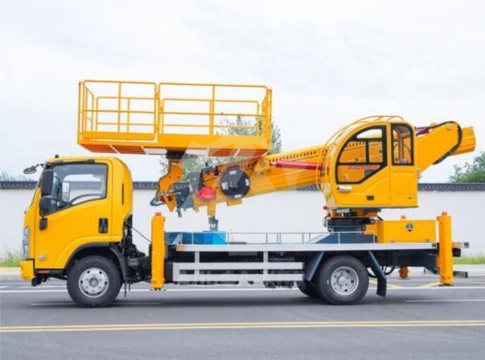 Автовышка - балкон на шасси Isuzu Elf 20 м г/п 1000 кг Автовышка - балкон на шасси Isuzu Elf 20 м г/п 1000 кг