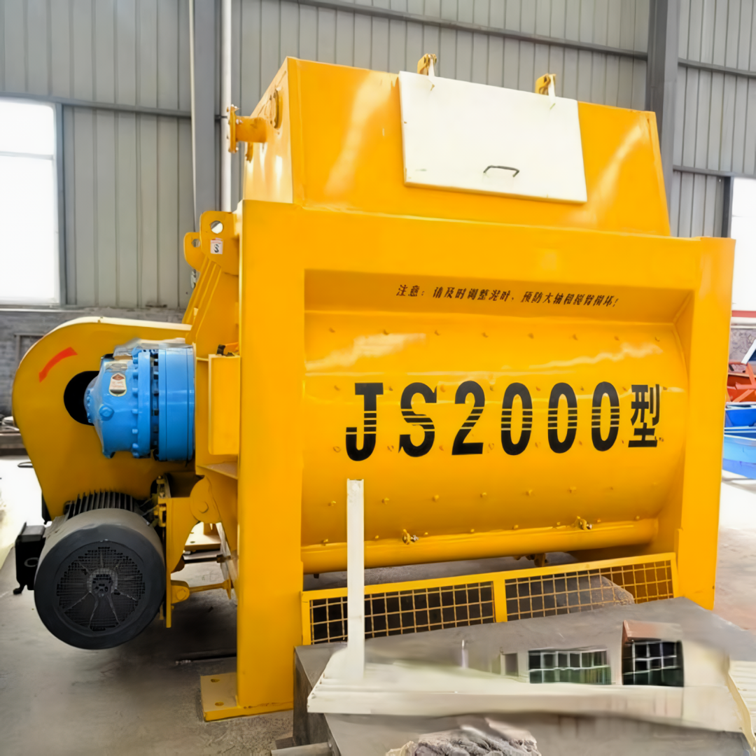 Бетоносмеситель JS 2000 со скипом