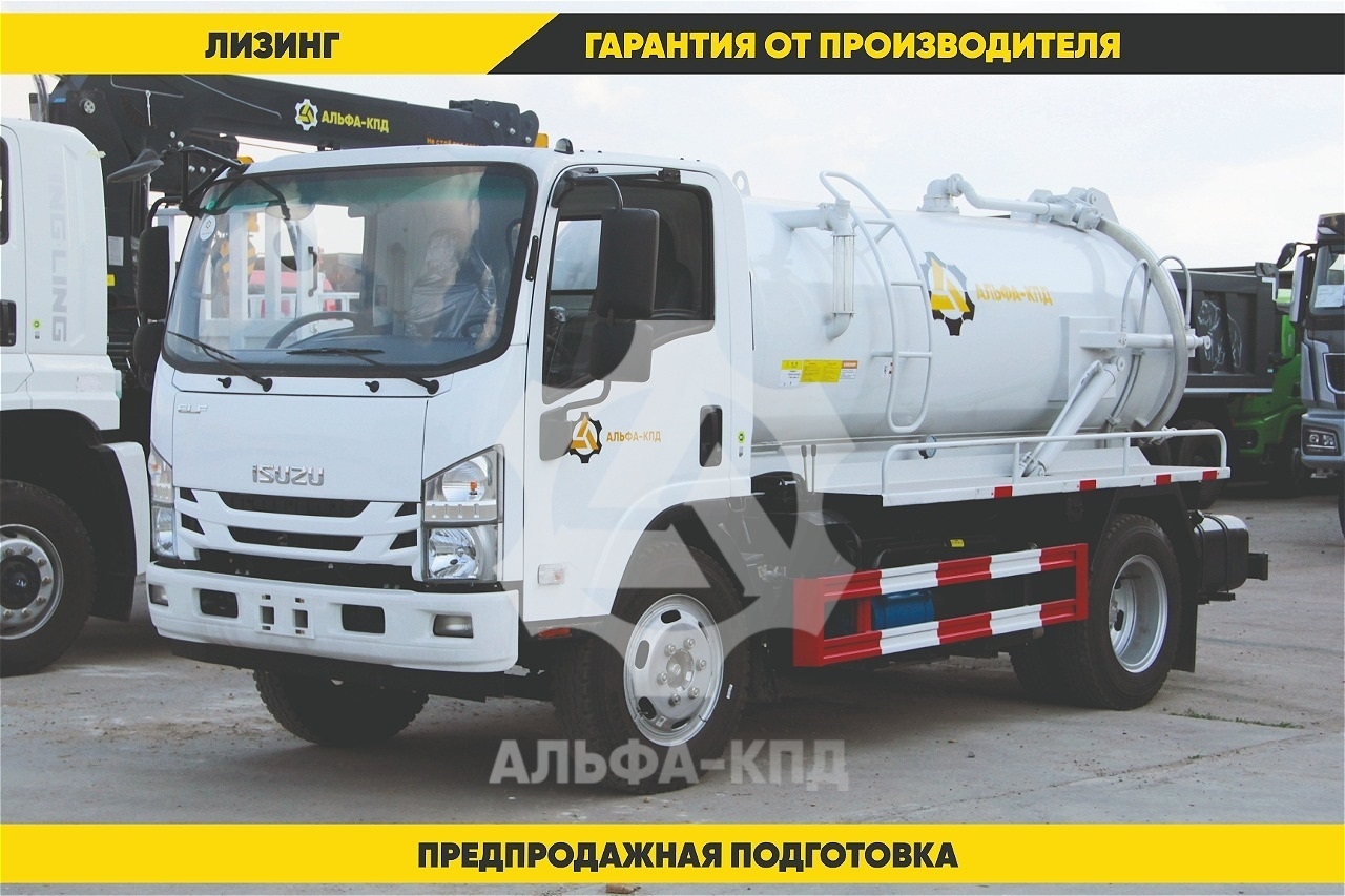 Илососная машина Isuzu Elf (илосос) 5 куб.м