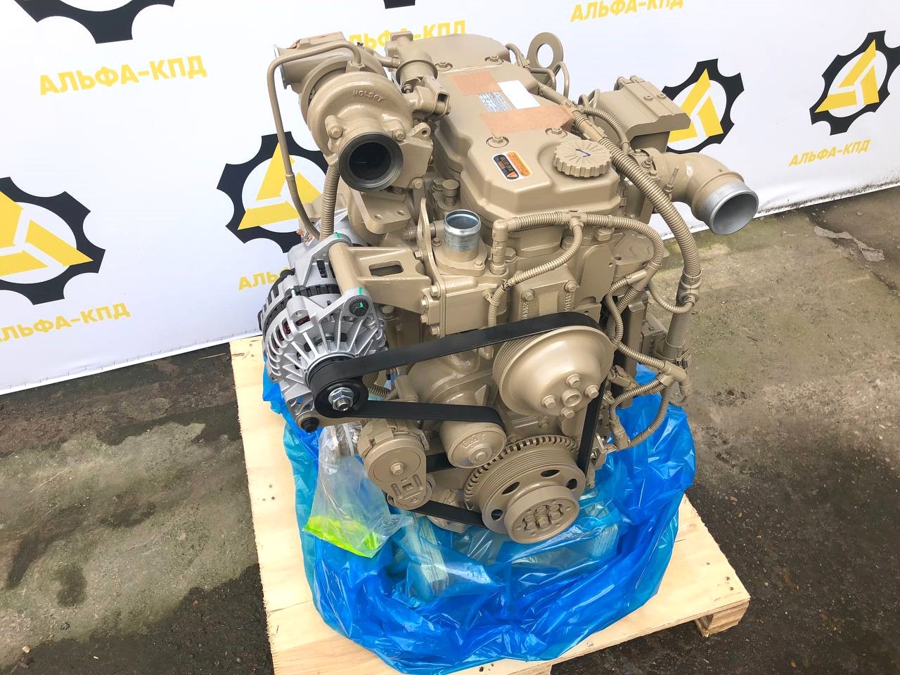 Двигатель Cummins QSB4.5