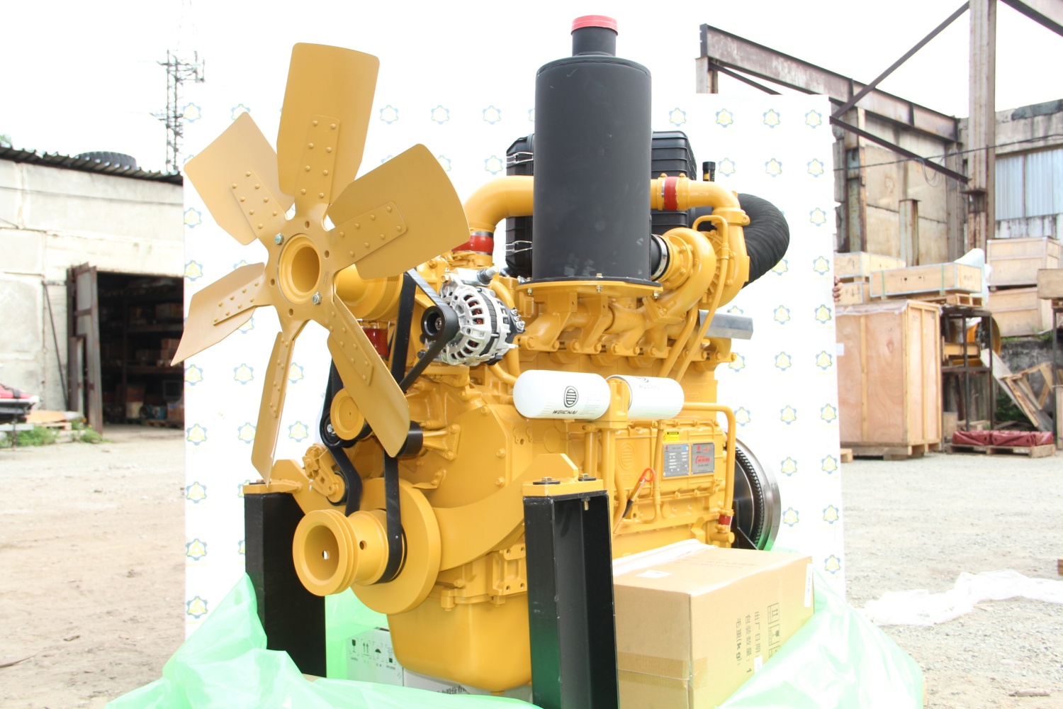 Двигатель Weichai WD10G178E25 в сборе на SD16 ориг