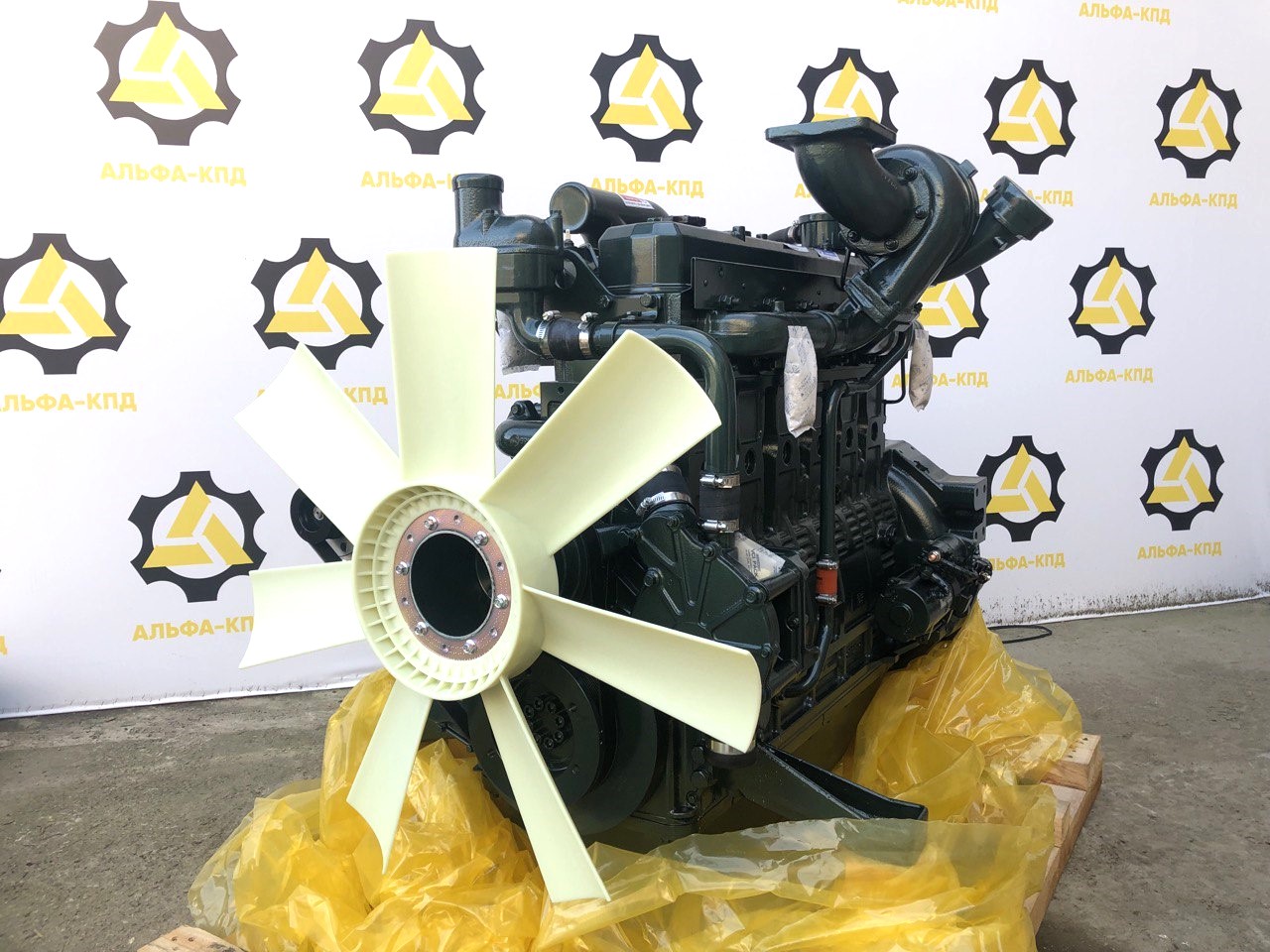 Двигатель Doosan P126TI в сборе