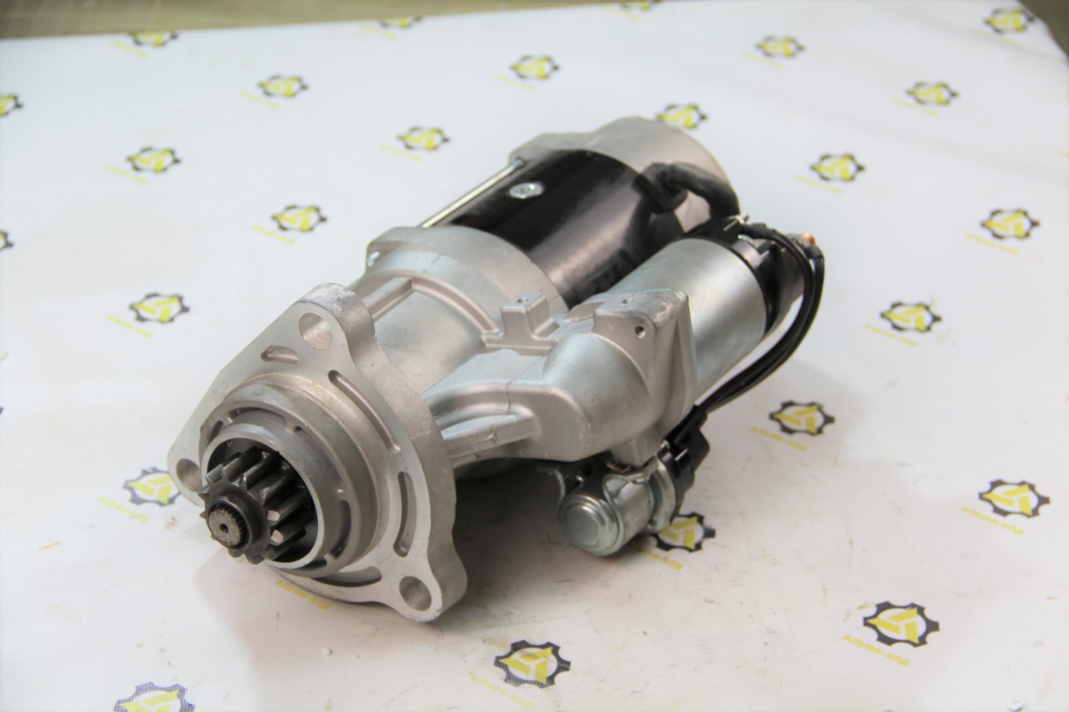 Стартер двс Shanghai C6121 на SD16 открытый бендикс 12зубьев