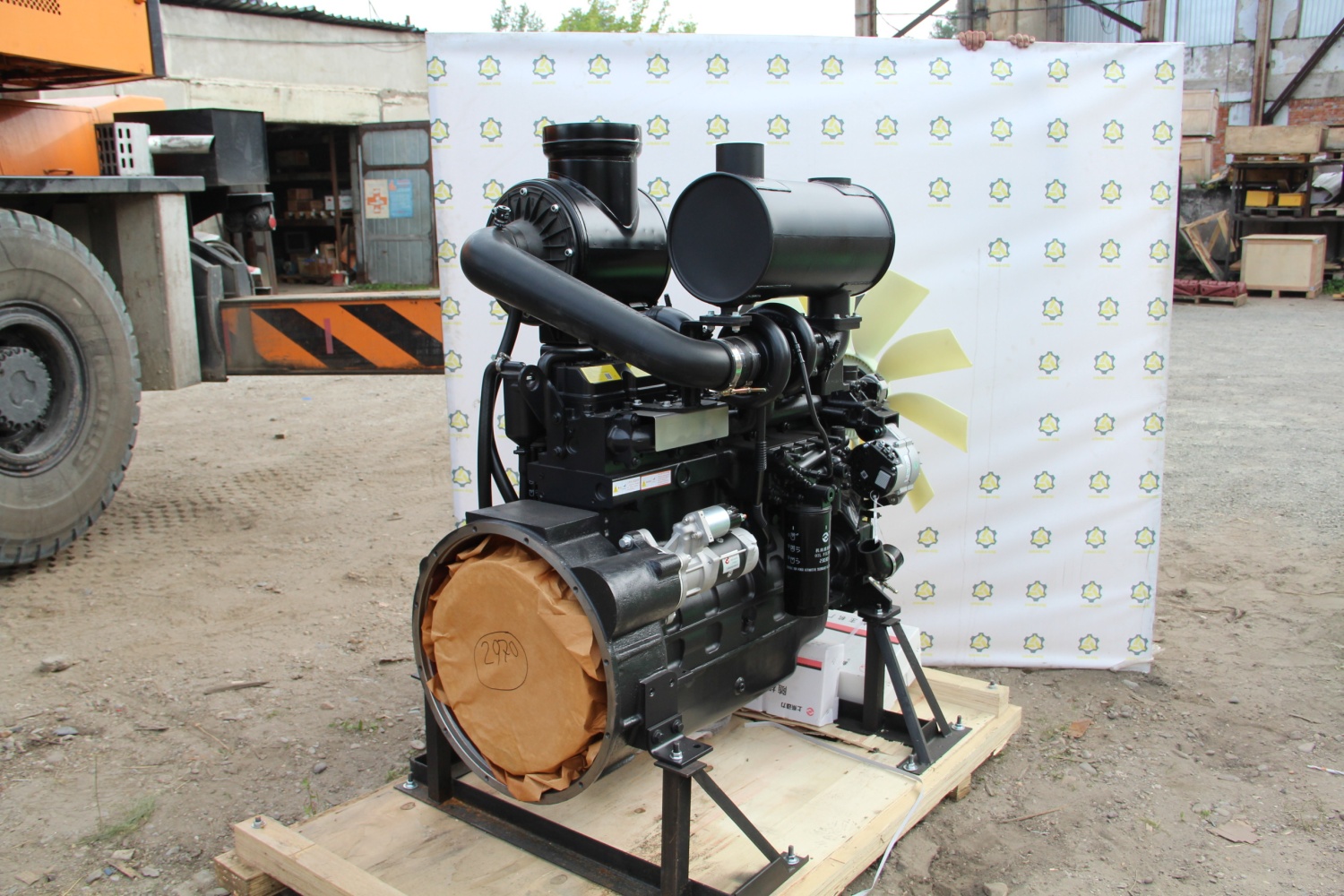 Двигатель Shanghai SDEC POWER SC9D220G2 