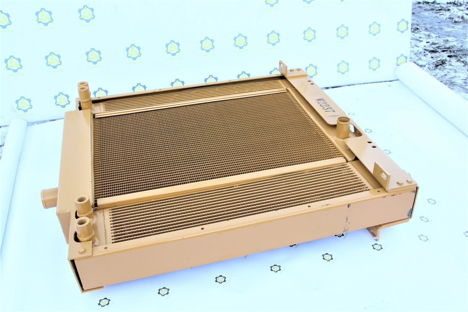 Радиатор охлаждения Zoomlion ZD160-3 крупная ячея 3в1