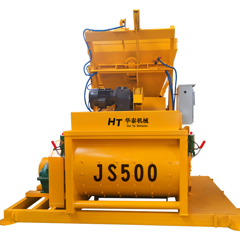 Бетоносмеситель JS 500 с усиленной сталью + скип Бетоносмеситель JS 500 с усиленной сталью + скип