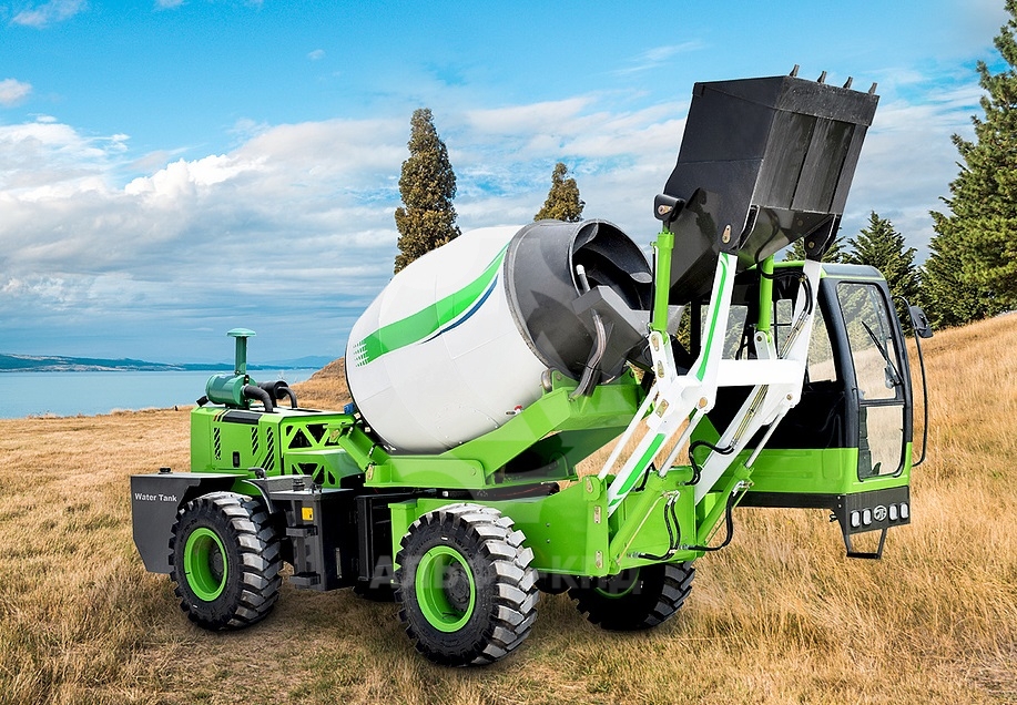 Самоходный бетоносмеситель с самозагрузкой ASLM 1.2 Самоходный бетоносмеситель с самозагрузкой ASLM 1.2