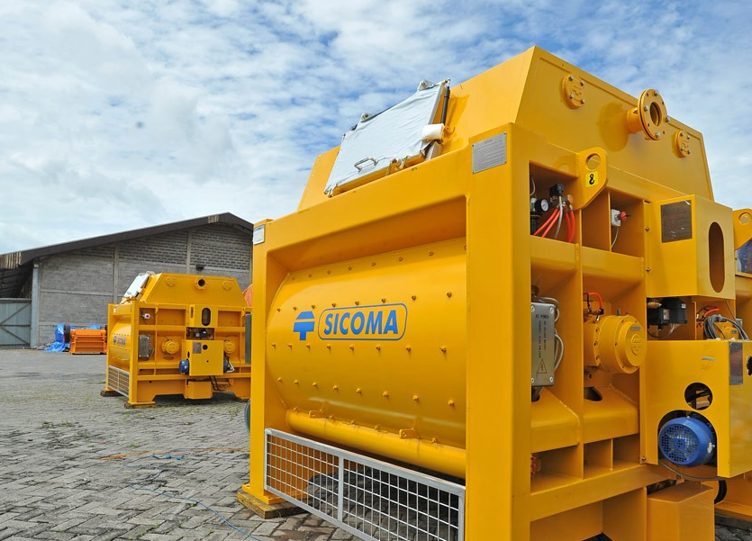 Бетоносмеситель Sicoma MSO 1500/1000 со скипом Бетоносмеситель Sicoma MSO 1500/1000 со скипом