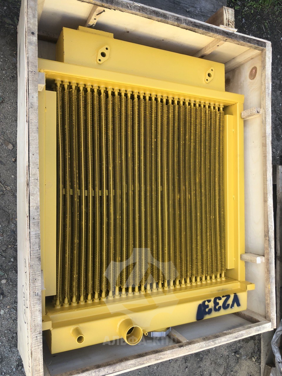 Радиатор охлаждения SD16 трубчатый 3-рядный