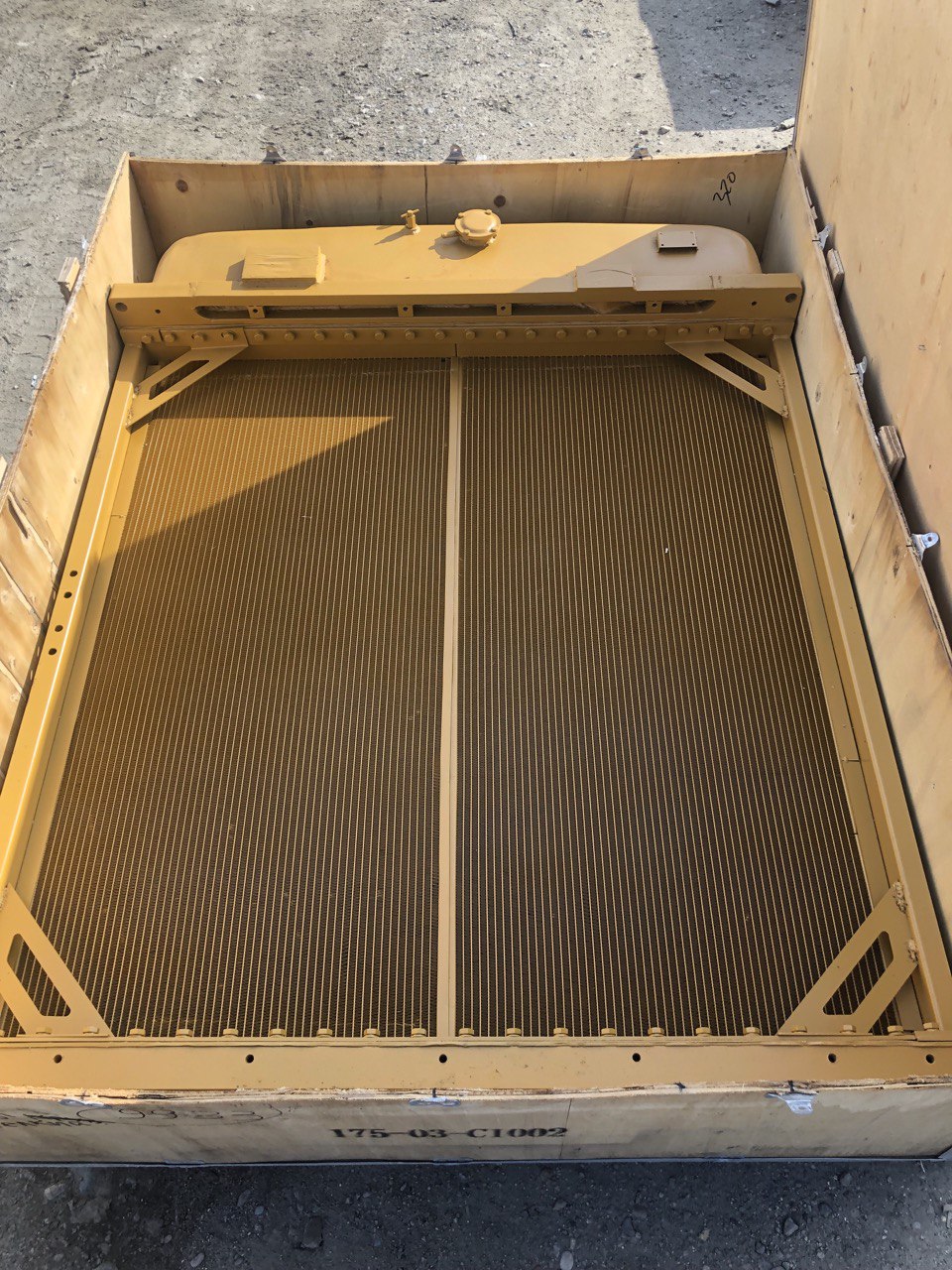 Радиатор охлаждения SD32 сетчатый мелкая сетка алюминий