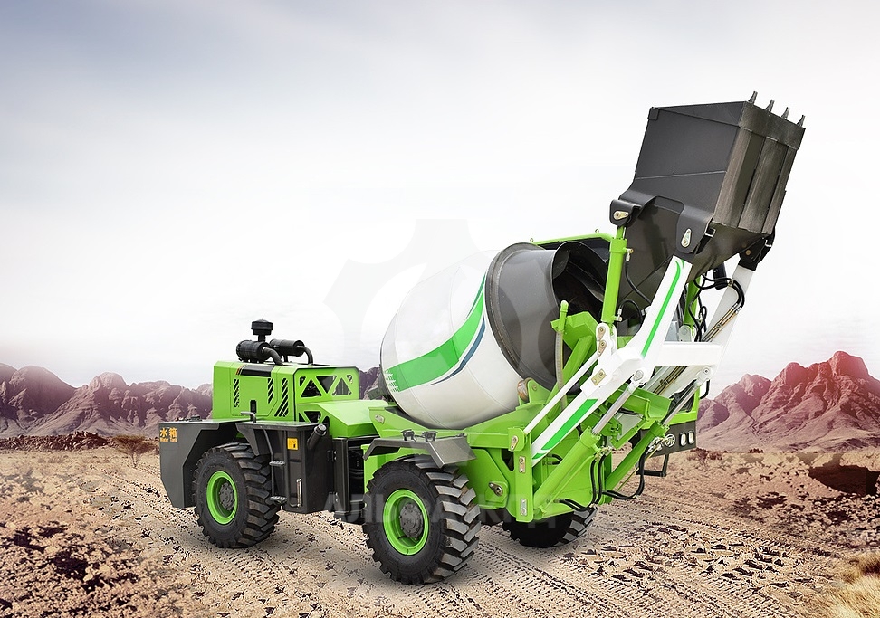 Самоходный бетоносмеситель с самозагрузкой ASLM 2 Самоходный бетоносмеситель с самозагрузкой ASLM 2