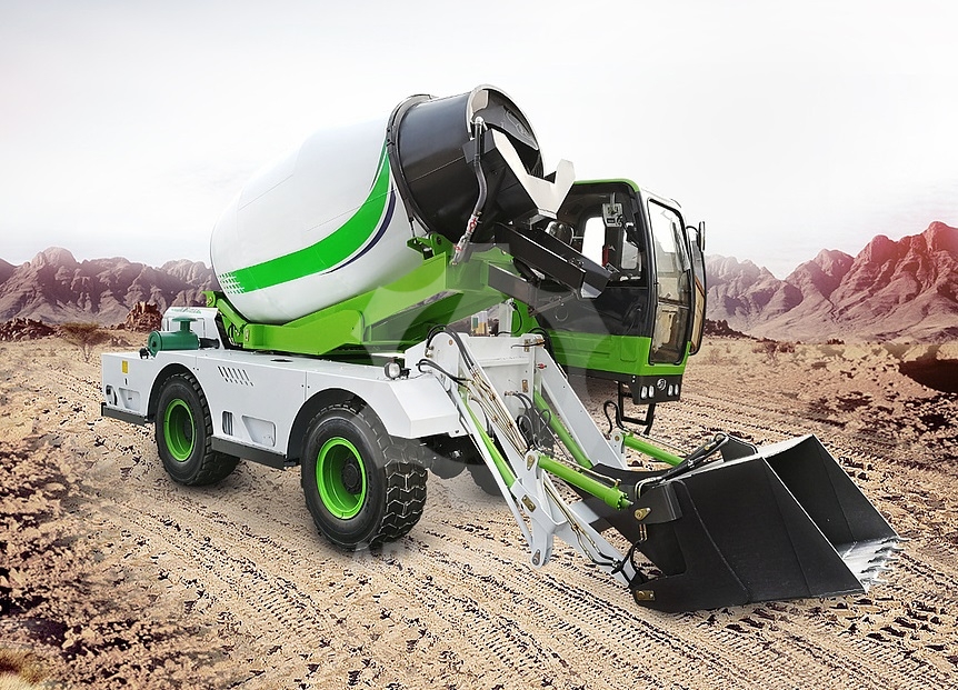 Самоходный бетоносмеситель с самозагрузкой ASLM 3.5 Самоходный бетоносмеситель с самозагрузкой ASLM 3.5