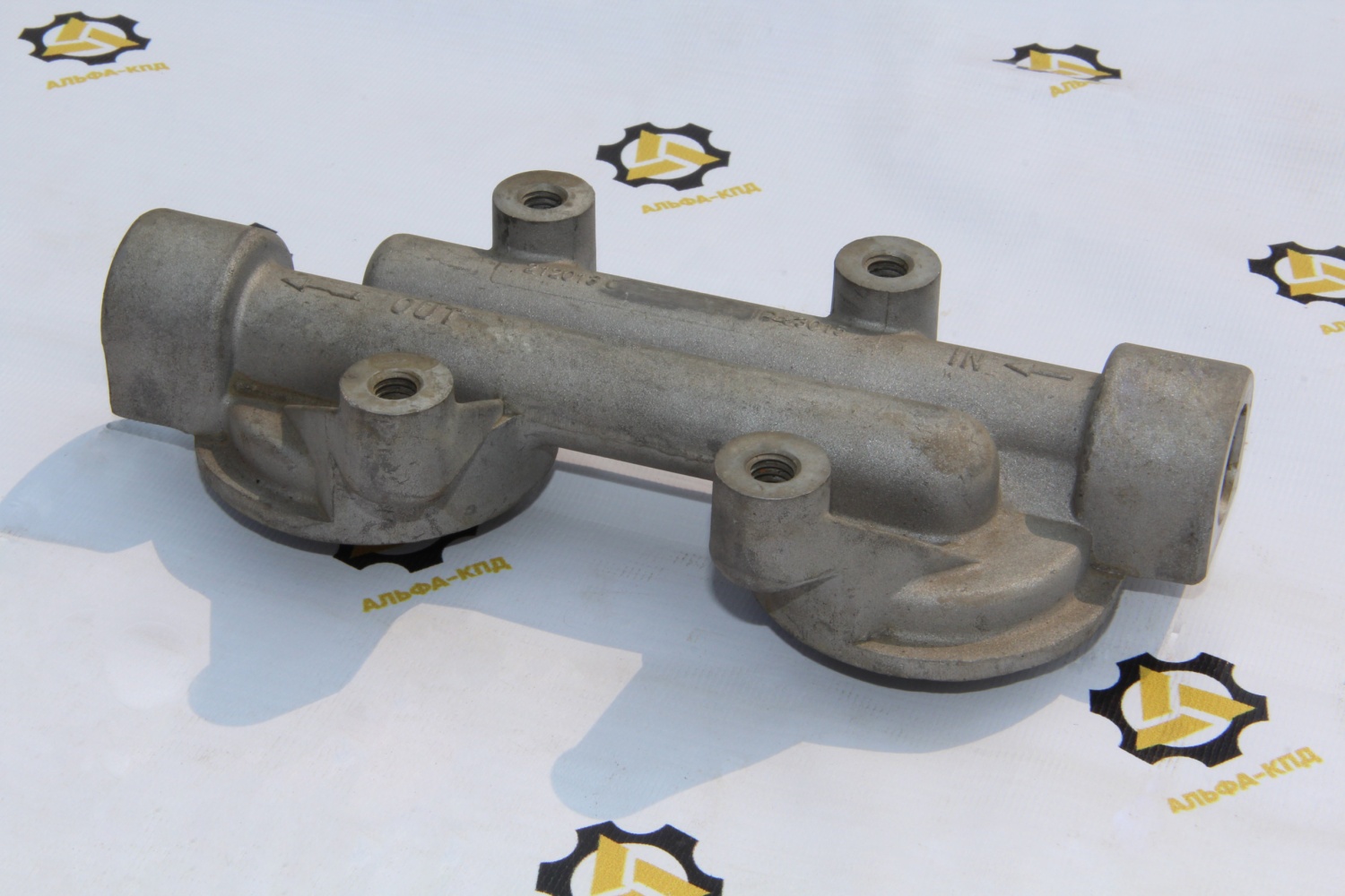 Корпус топливных фильтров двигателя Cummins KTA19, KTTA19