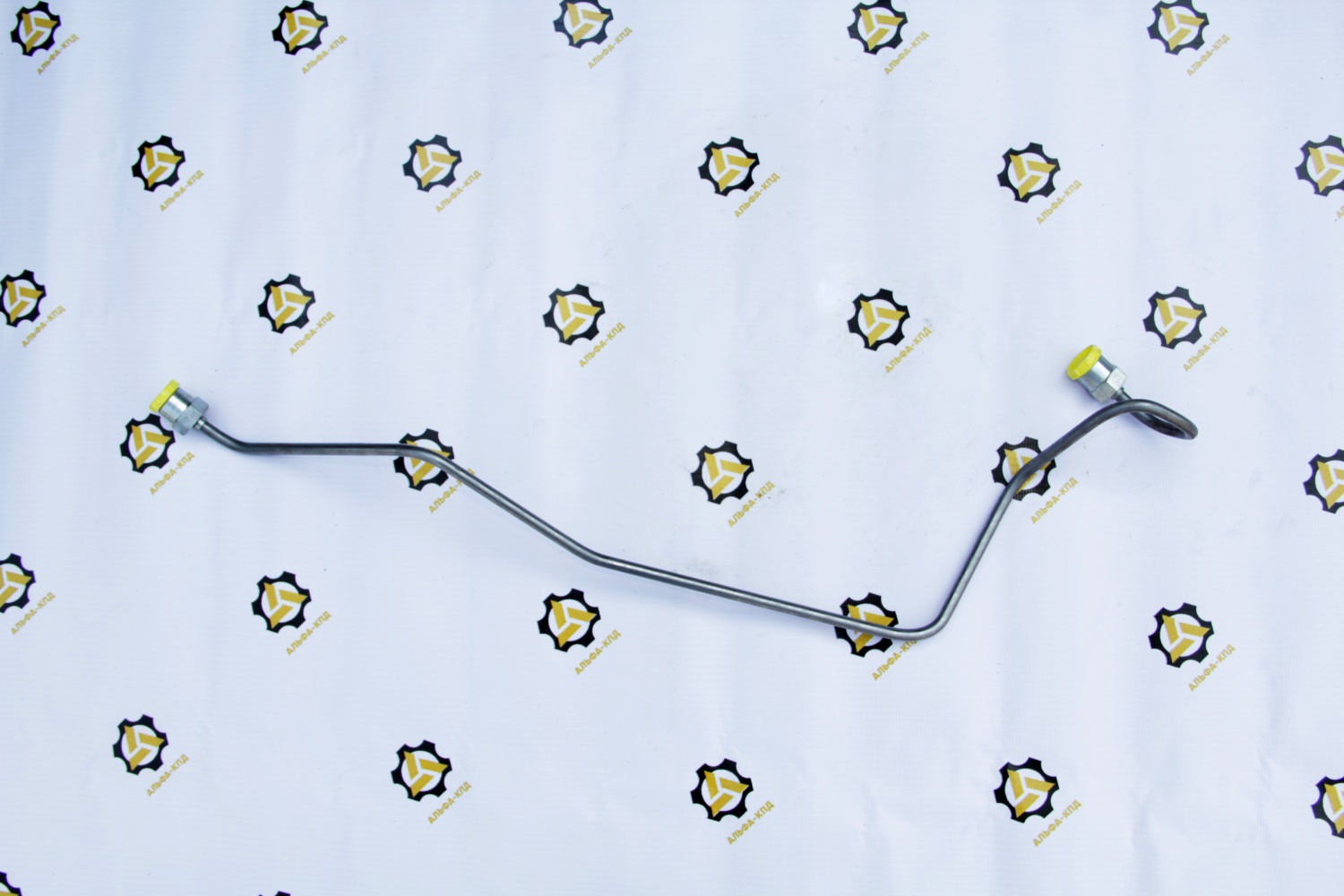 *Трубка топливная ТНВД №2 двигателя Komatsu 6D125 металлическая