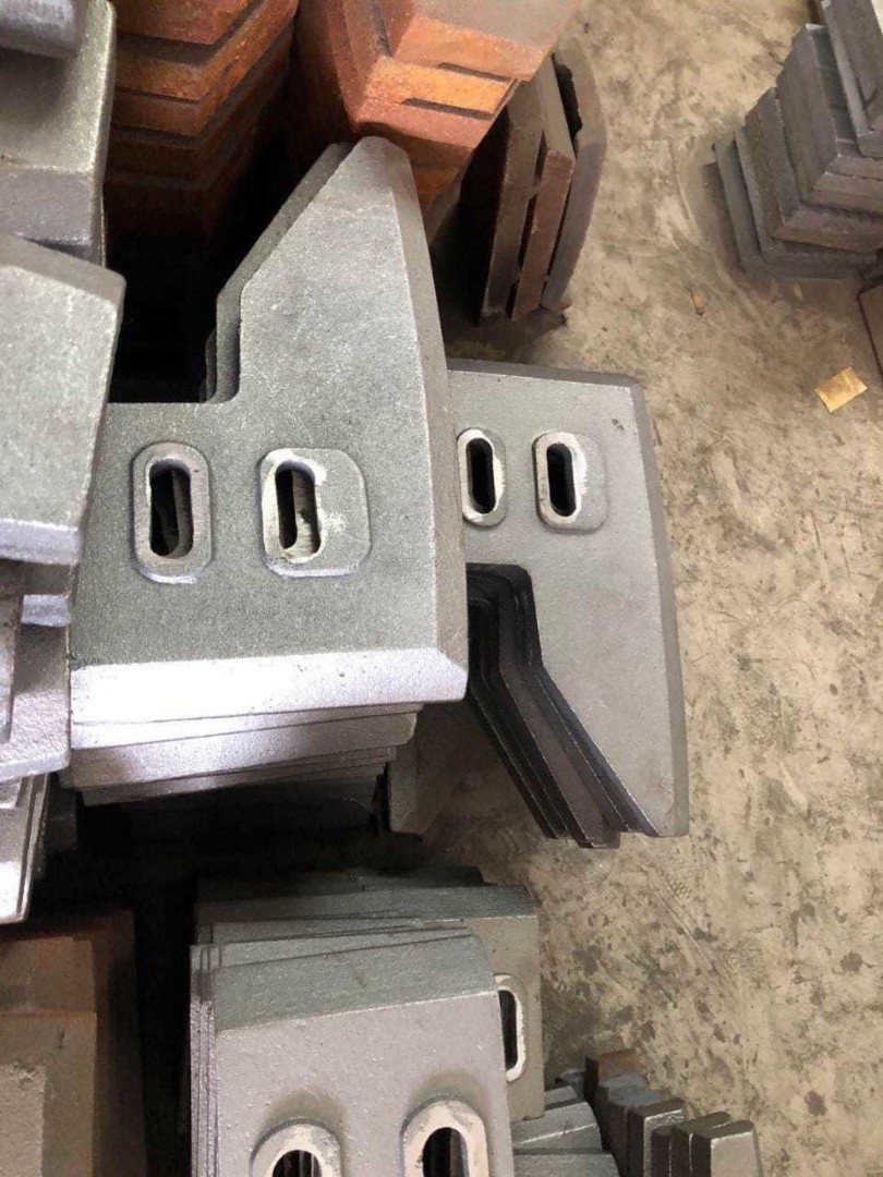Лопатки бетоносмесителя MSO 750/500
