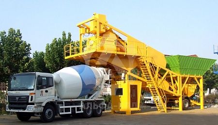 Транспортируемый бетонный завод ВНВ 75 Транспортируемый бетонный завод ВНВ 75