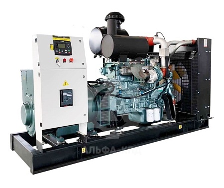 Газовый генератор открытого типа 200 кВт Газовый генератор открытого типа 200 кВт