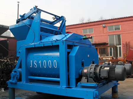 Бетоносмеситель JS 1000 с усиленной сталью Бетоносмеситель JS 1000 с усиленной сталью