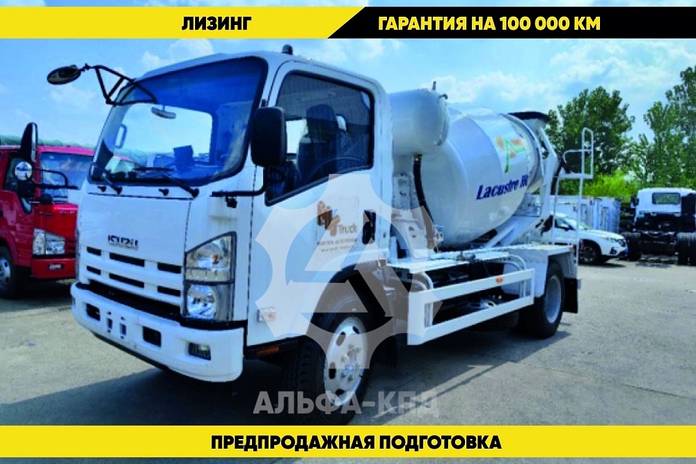 Автобетоносмеситель 700P, 3 м³ на шасси грузового автомобиля Isuzu Автобетоносмеситель 700P, 3 м³ на шасси грузового автомобиля Isuzu