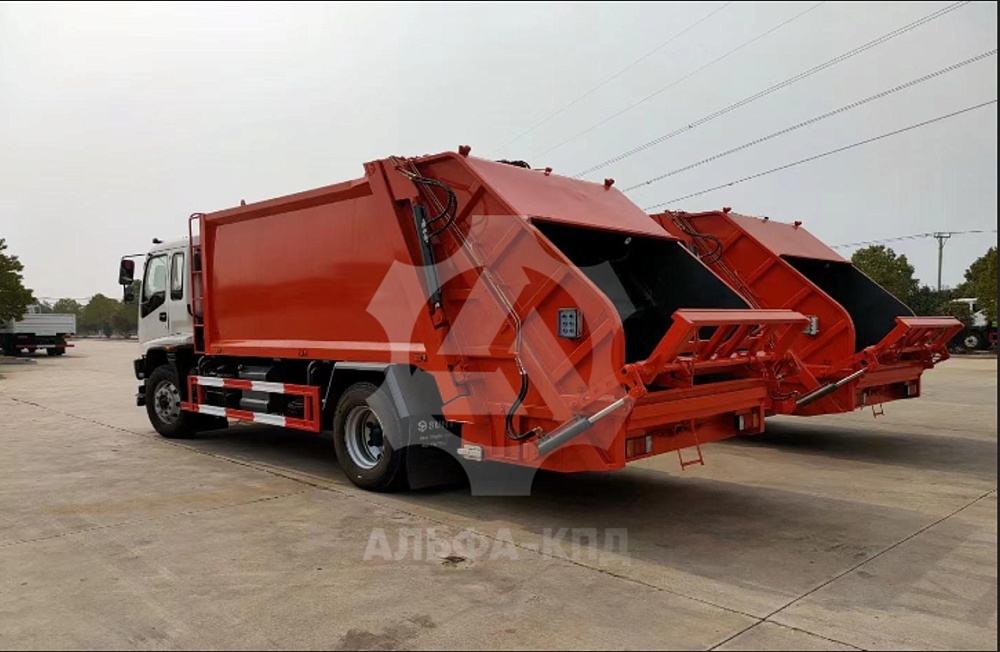Мусоровоз 18 м³ на шасси Isuzu Giga, 4х2, 240 л.с. (с задней загрузкой) Мусоровоз 18 м³ на шасси Isuzu Giga, 4х2, 240 л.с. (с задней загрузкой)