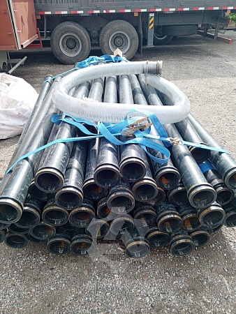 Комплект бетоновода ⌀80 мм для стационарного бетононасоса Комплект бетоновода ⌀80 мм для стационарного бетононасоса