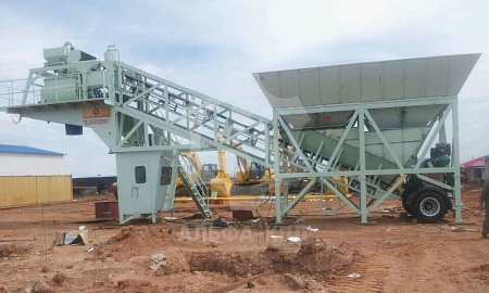Транспортируемый бетонный завод YHZS 90 Транспортируемый бетонный завод YHZS 90