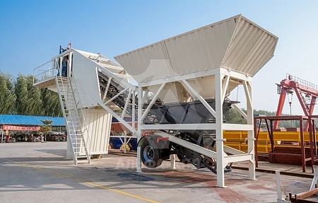 Транспортируемый бетонный завод YHZS 50 Транспортируемый бетонный завод YHZS 50