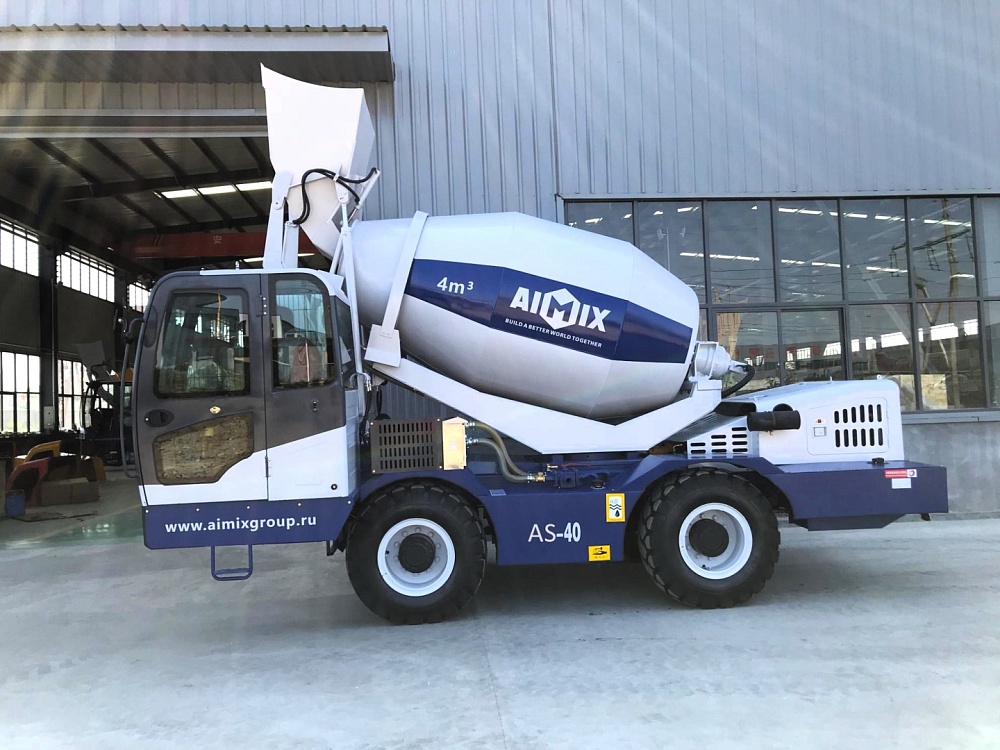 Автобетоносмеситель с самозагрузкой AS-1.2 Автобетоносмеситель с самозагрузкой AS-1.2