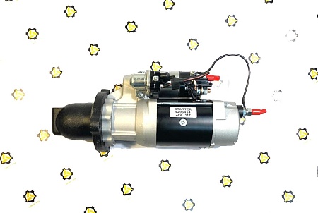 Стартер двс Cummins NTA855 закрытый бендикс 11kw 11зуб серебристый Стартер двс Cummins NTA855 закрытый бендикс 11kw 11зуб серебристый