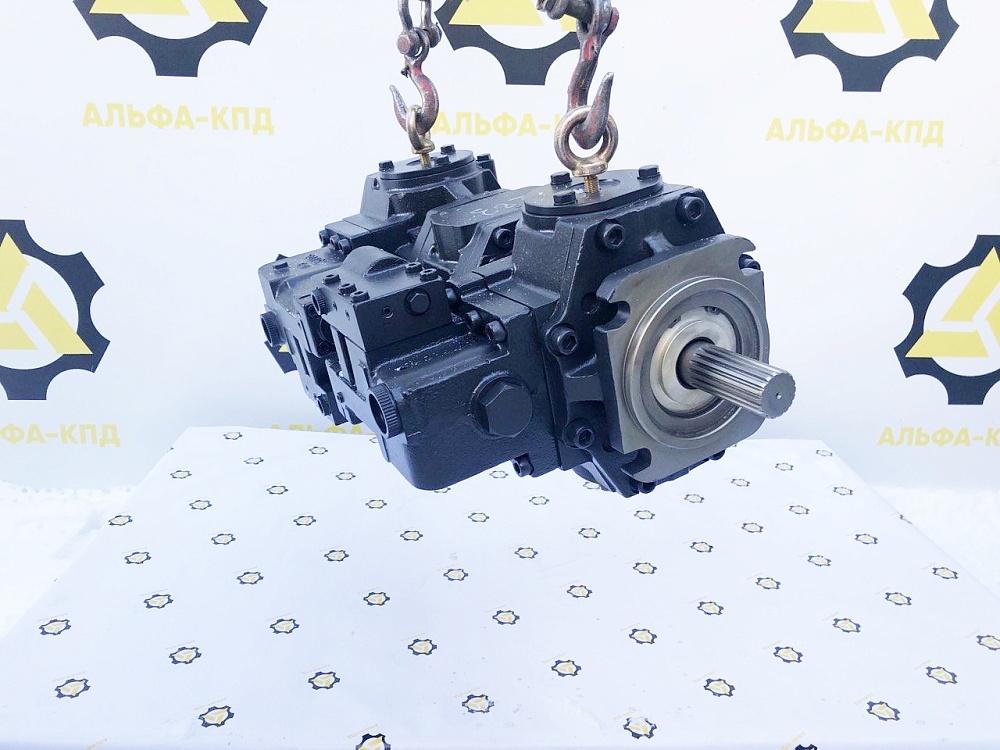 Насос шестеренный на Komatsu GD825 Насос шестеренный на Komatsu GD825