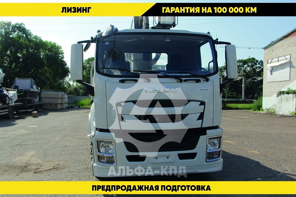 Бортовой автомобиль на шасси Isuzu Giga 6х6, 300 л.с, борт 6.5 м, с КМУ 10 т Бортовой автомобиль на шасси Isuzu Giga 6х6, 300 л.с, борт 6.5 м, с КМУ 10 т