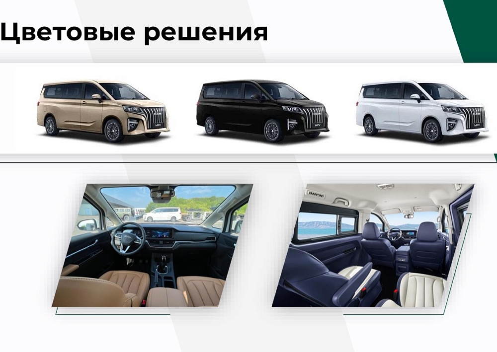 Минивэн BAW MPV семь мест Минивэн BAW MPV семь мест