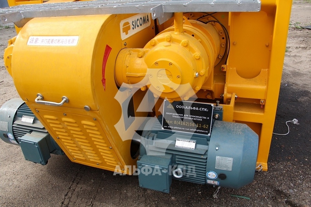 Двухвальные бетоносмесители Sicoma Двухвальные бетоносмесители Sicoma