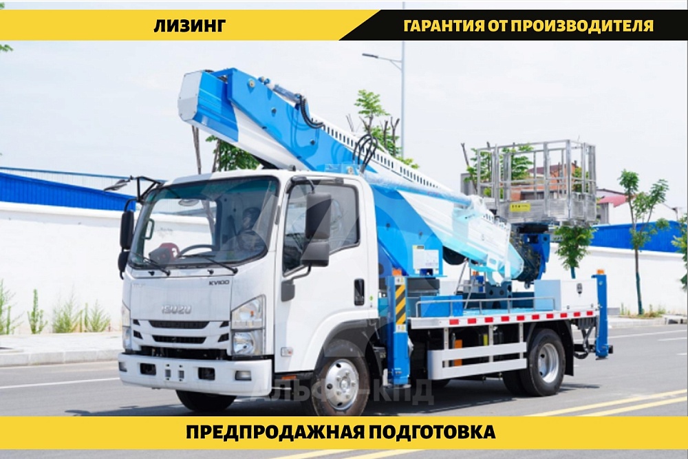Автовышка (автогидроподъёмник) на шасси Isuzu Elf 28 м Автовышка (автогидроподъёмник) на шасси Isuzu Elf 28 м