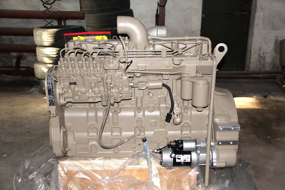 Двигатель Cummins 6CTA8.3-C215 Двигатель Cummins 6CTA8.3-C215
