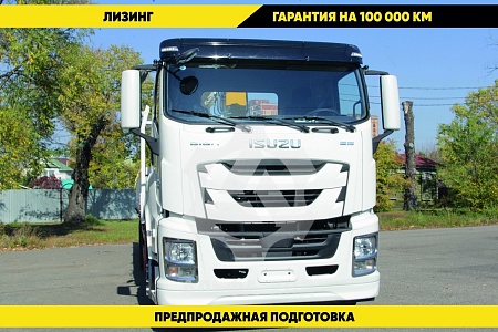 Бортовой автомобиль на шасси Isuzu Giga 6х4, 300 л.с, борт 8.5 м, с КМУ 14 т Бортовой автомобиль на шасси Isuzu Giga 6х4, 300 л.с, борт 8.5 м, с КМУ 14 т