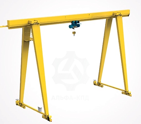 Однобалочный козловой кран типа MH Однобалочный козловой кран типа MH