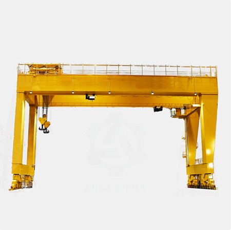 Двухбалочный козловой кран типа U Двухбалочный козловой кран типа U